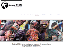 Tablet Screenshot of activefun.pl
